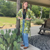 Kimono Robe - Prickly Pear